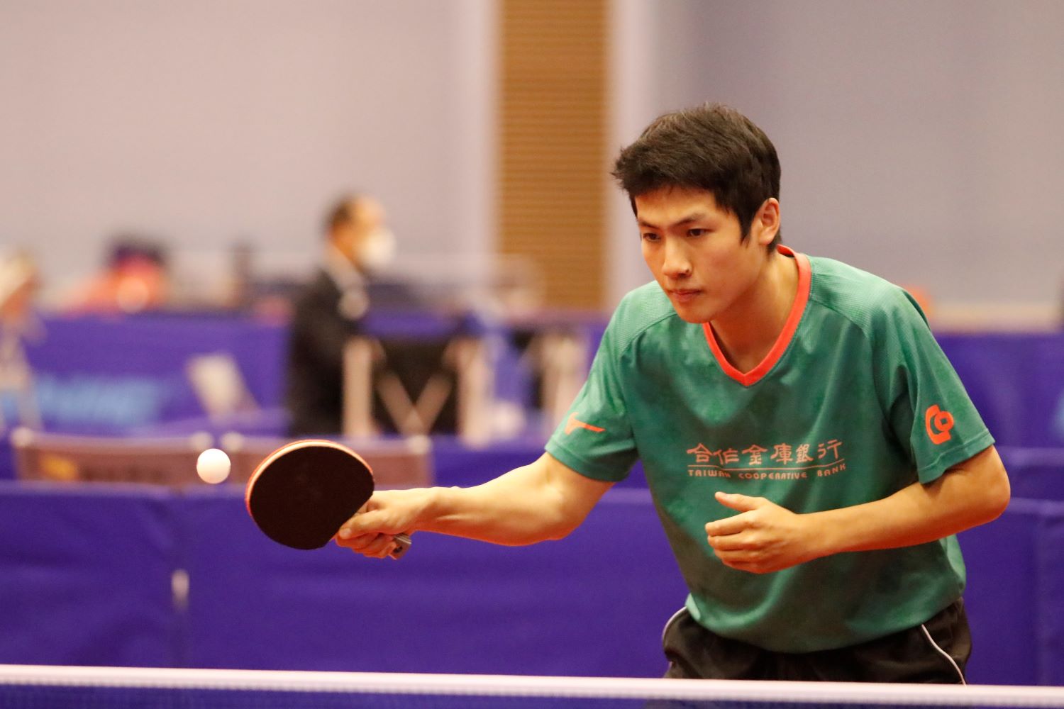 桌球國手排名賽》師傅江宏傑正能量加持　楊子儀出線
