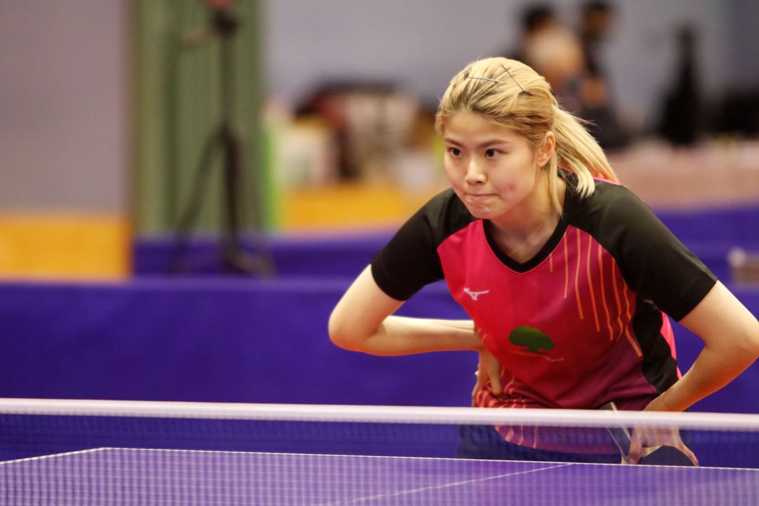 桌球國手排名賽》沒有包袱放開打　黃郁雯重返前3