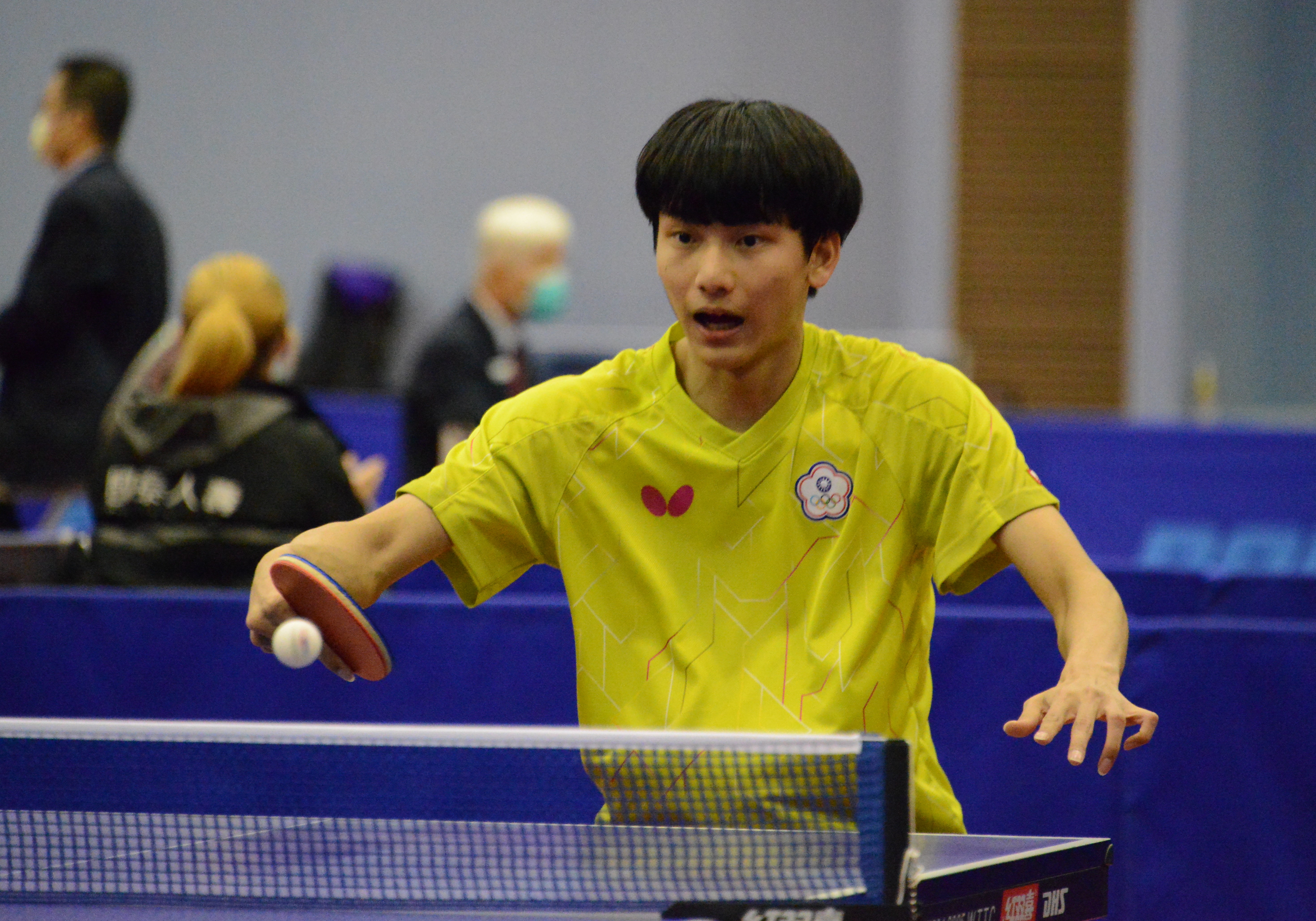 桌球國手排名賽》黃彥誠克服腰傷出線　謙稱運氣佳