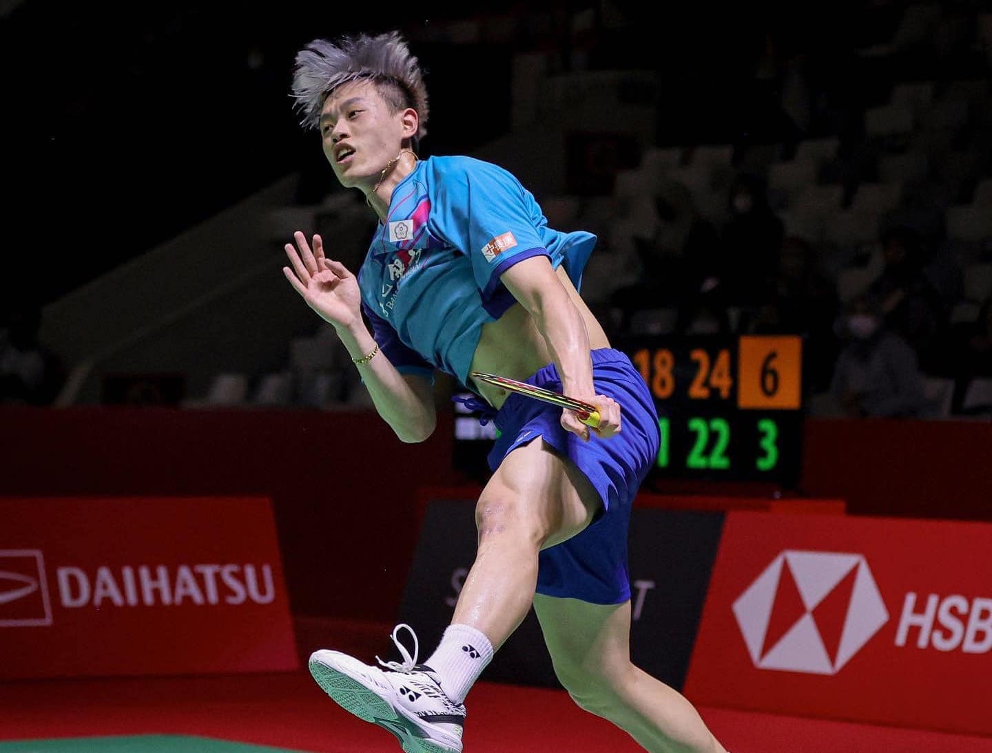 印度羽賽》「左手重砲」林俊易發威！　37分鐘解決地主名將晉16強