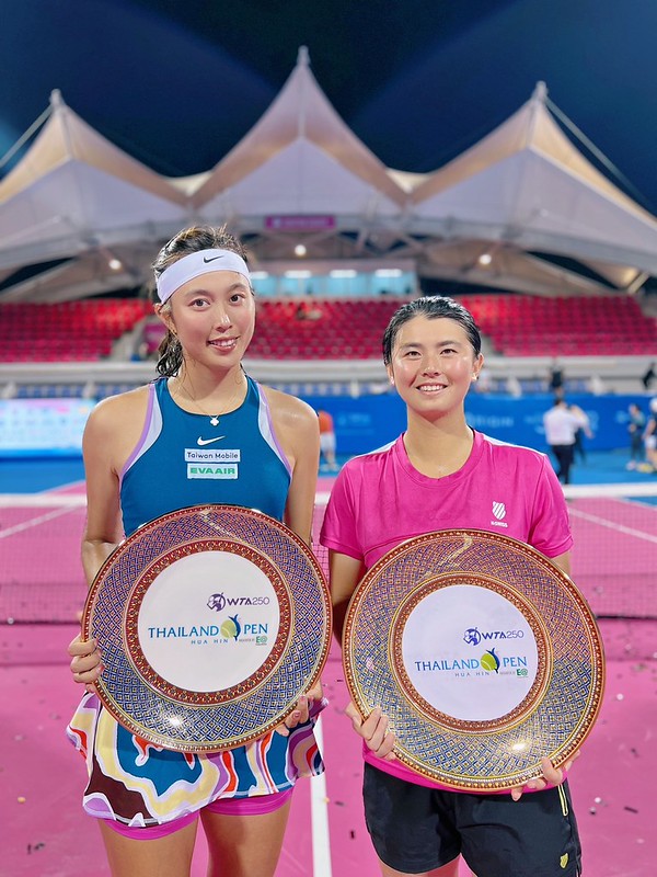 詹皓晴／吳芳嫺贏兩岸對決　泰國公開賽封后