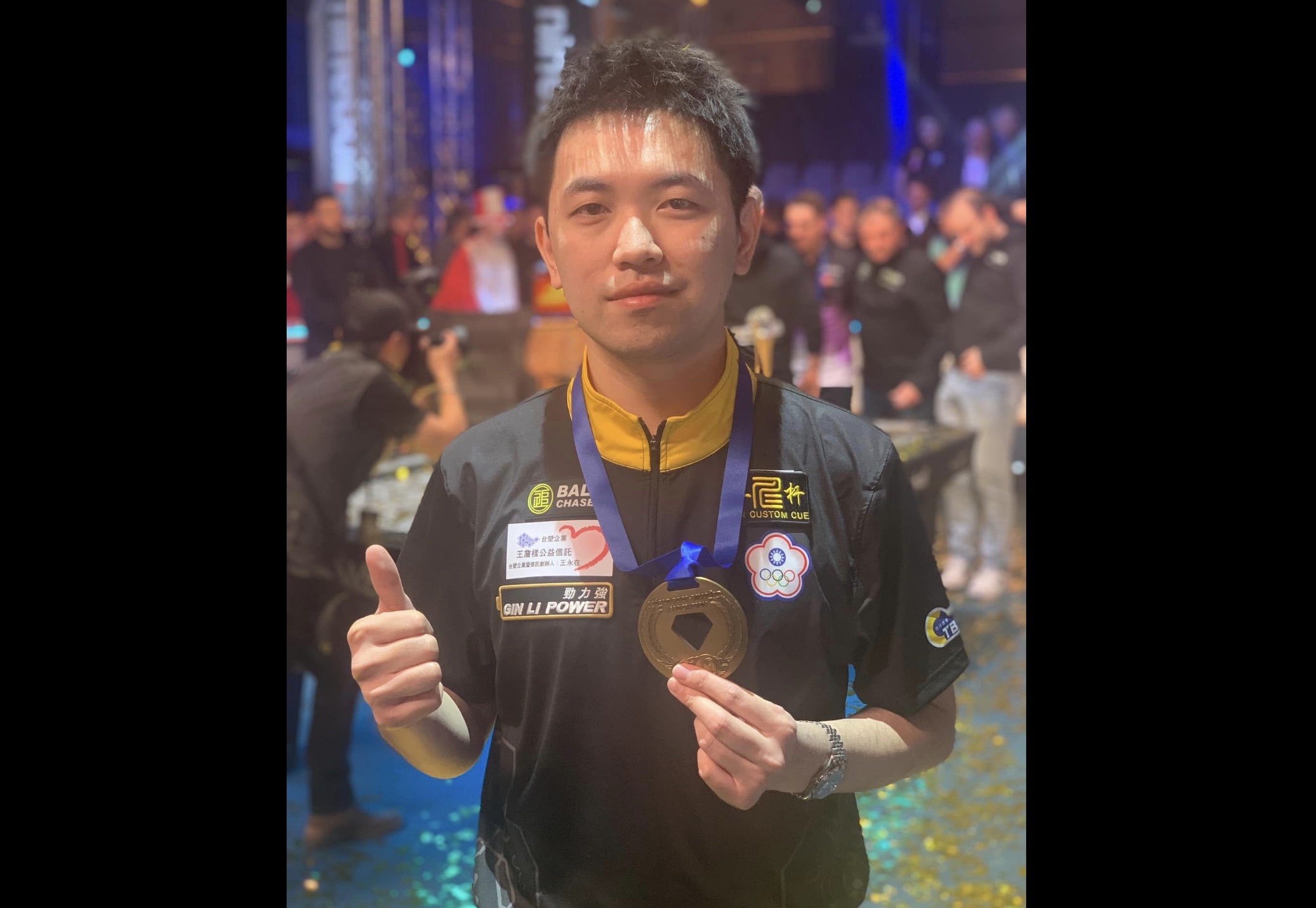 水土不服意志力硬撐　吳坤霖獲世界花式撞球錦標賽季軍