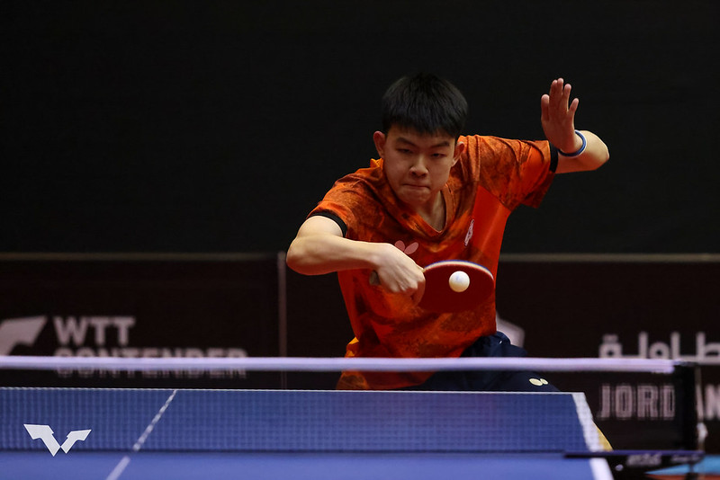 WTT安曼挑戰賽　高承睿輕鬆殺入資格決勝輪