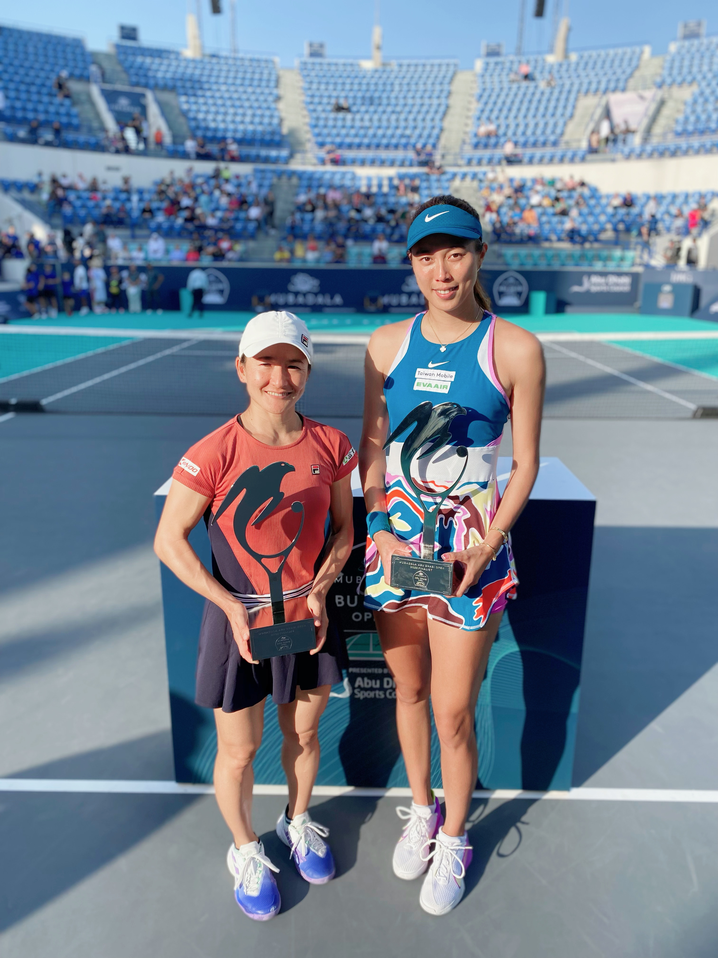 詹皓晴無緣生涯第20冠　攜手青山修子奪阿布達比賽亞軍