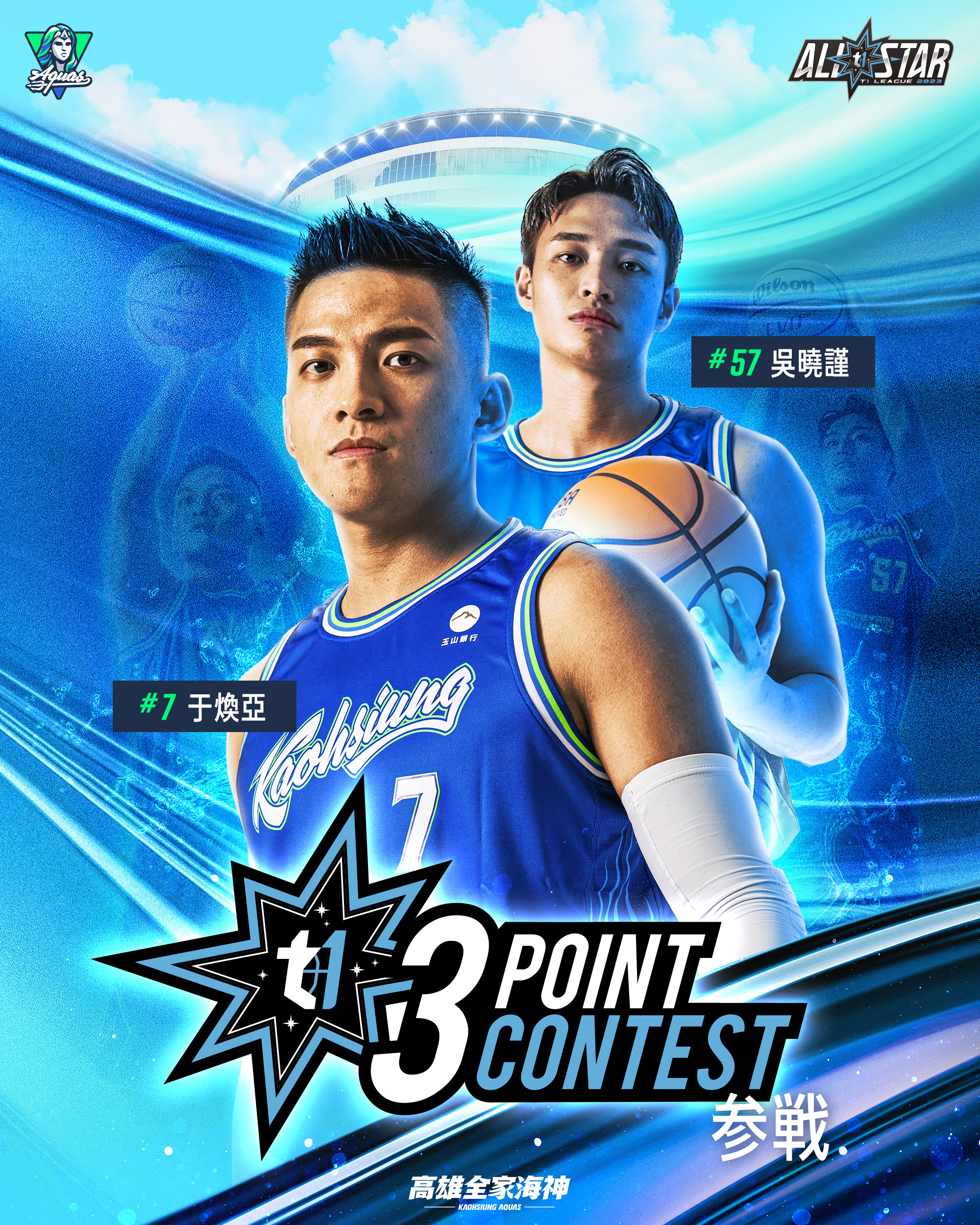 挑戰3連冠　于煥亞要從三分球大賽退休