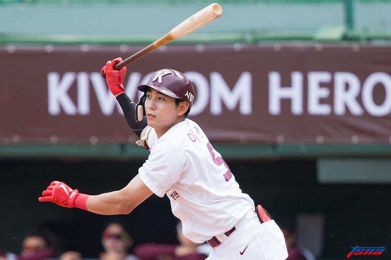 WBC》韓國熱身賽姜白虎開轟勝恐龍　9位大聯盟球探到場看李政厚