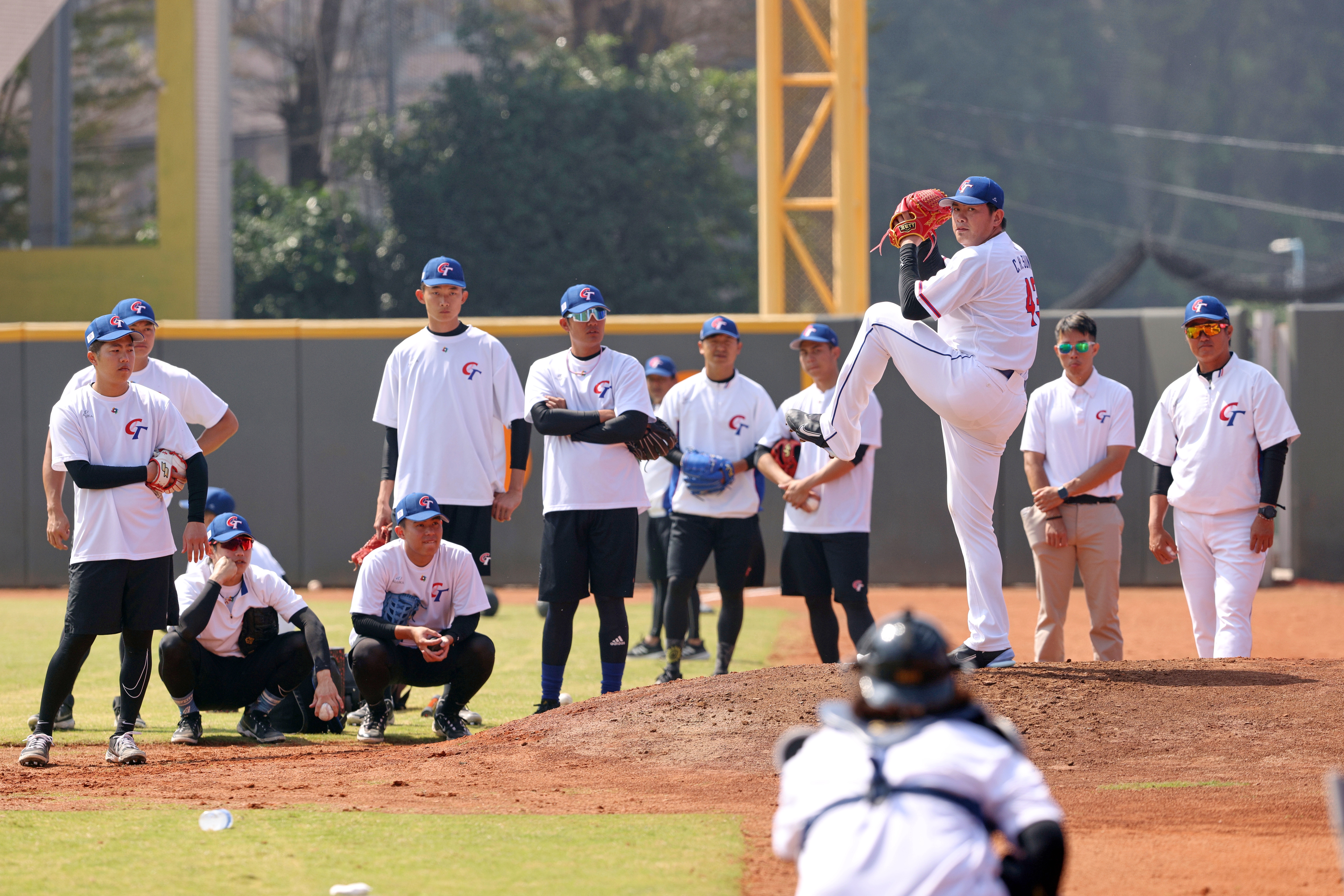 WBC》宋家豪集訓首日進牛棚吸引投手群觀看　中華隊最強終結者