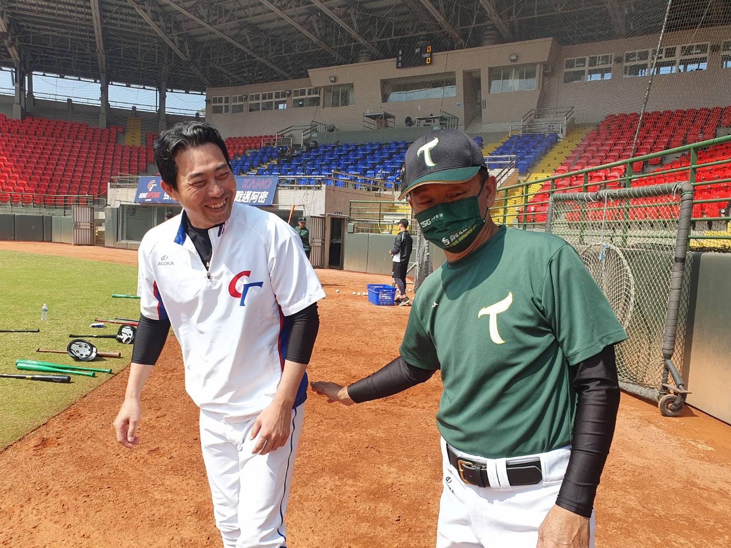 12強教頭現在看對面中華隊　洪總：這批很好，整個世代交替