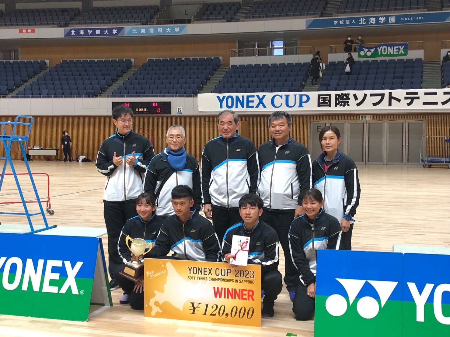 軟網林韋傑／歐子鴻老少配　札幌國際賽男雙奪冠