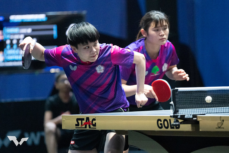 鄭怡靜／李昱諄贏臺韓女雙頭號組合對決　挺進果阿賽冠軍戰