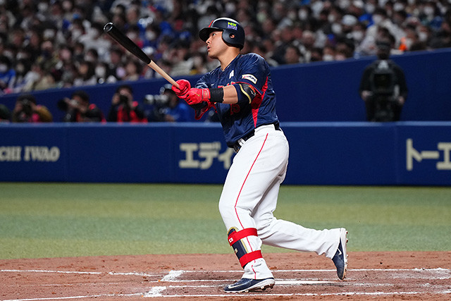 WBC》岡本和真7局超前轟　日本武士熱身賽打敗中日龍