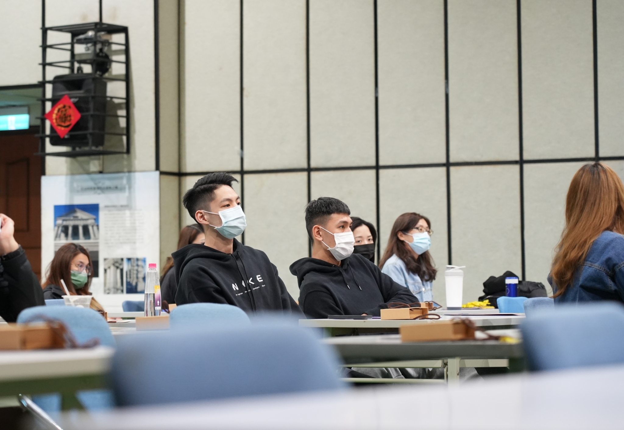 獵鷹球員上法治教育　捍衛職籃乾淨空間