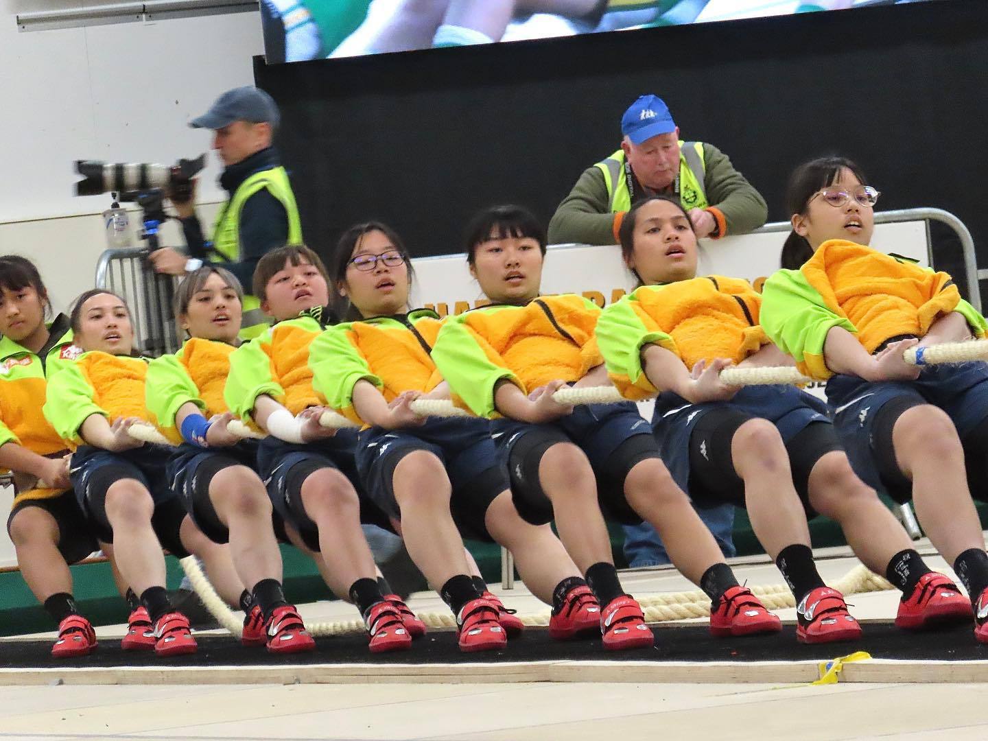 世界室內拔河錦標賽　中華女子隊摘金