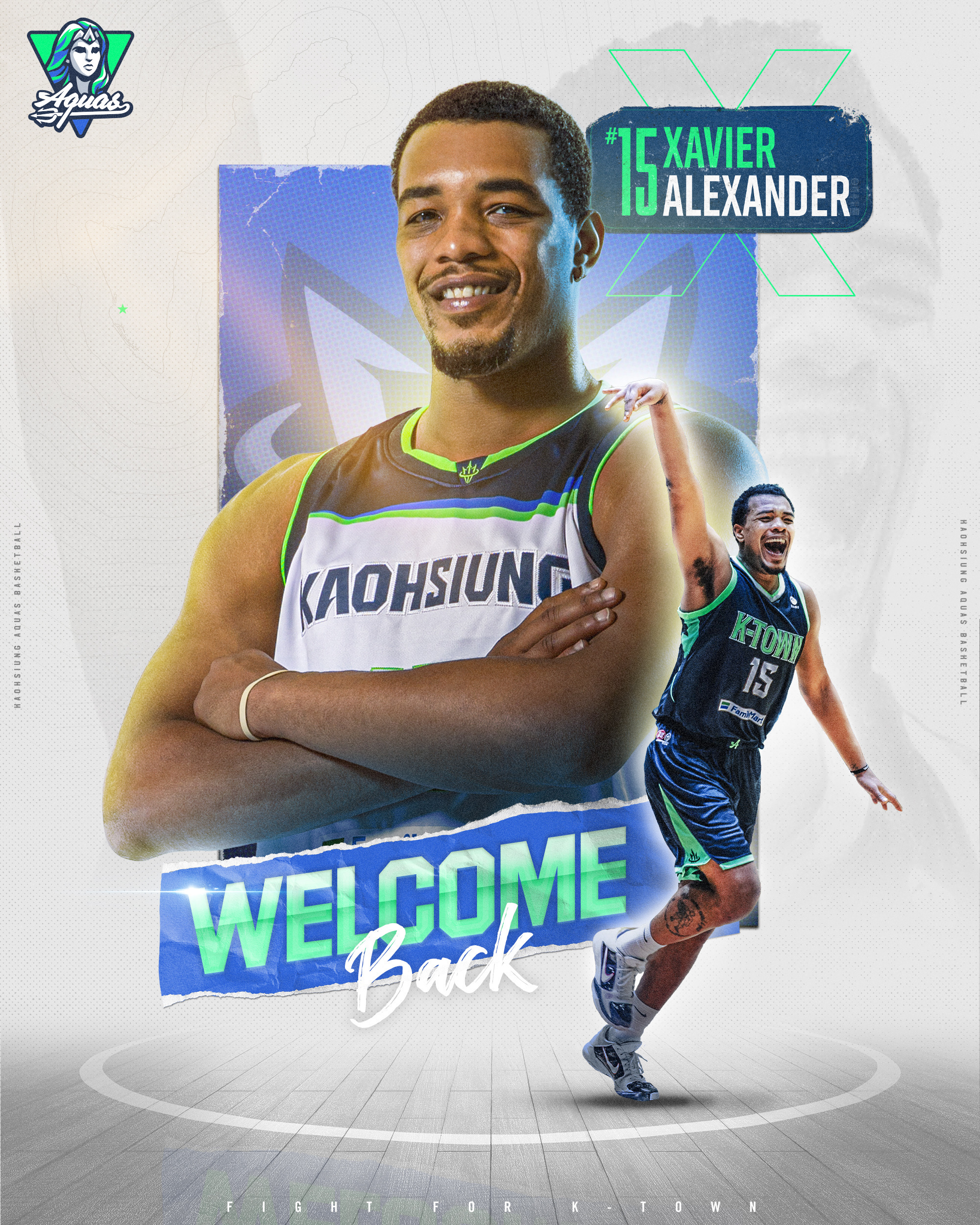 重返高雄海神　亞歷山大準備好迎接季後賽