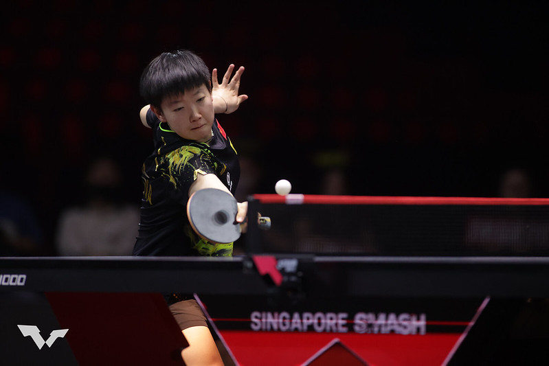 WTT大滿貫女單決賽　孫穎莎贏中國內戰首度封后