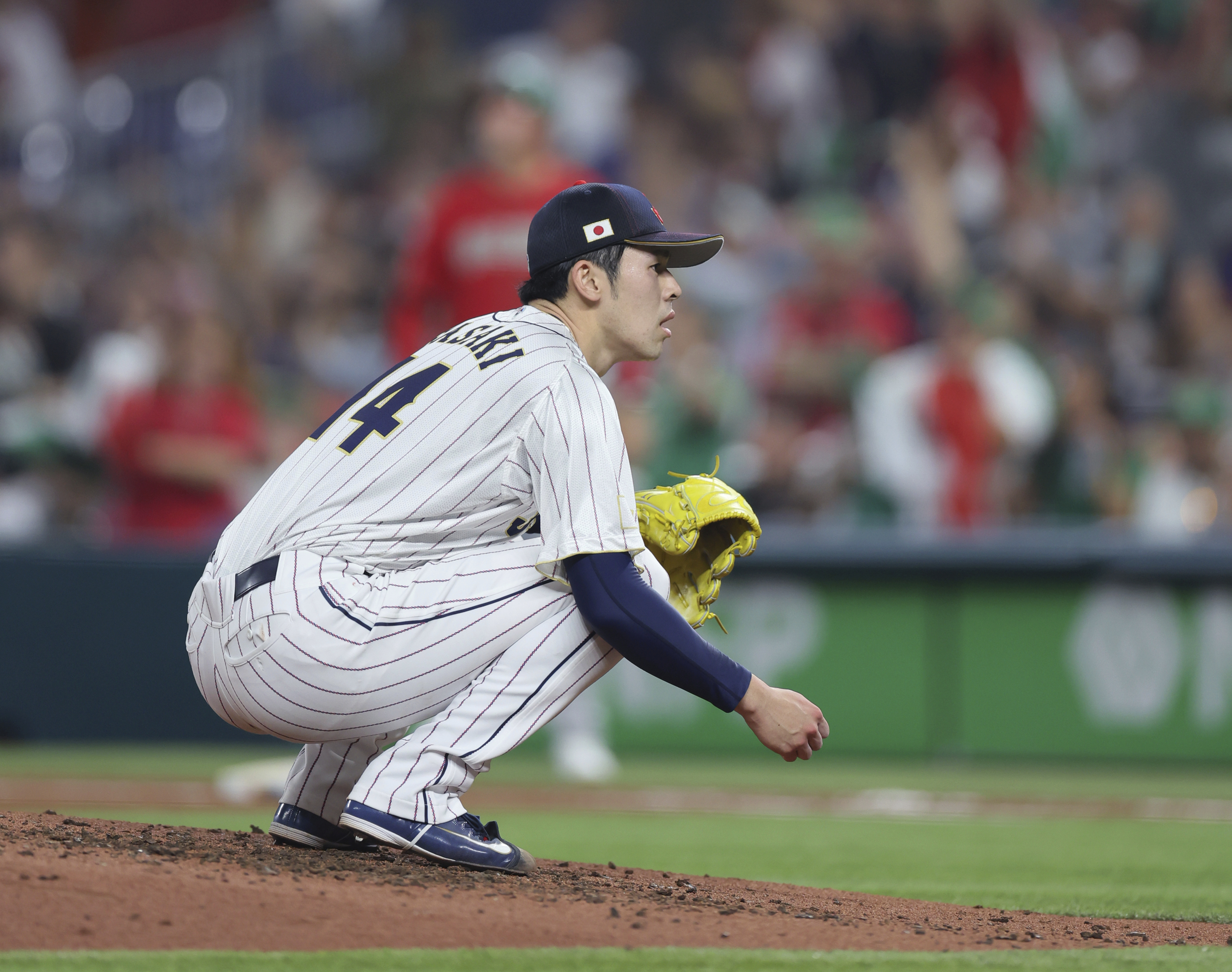 WBC》佐佐木朗希飆164公里火球　大聯盟64位球探、球團代表到場觀戰