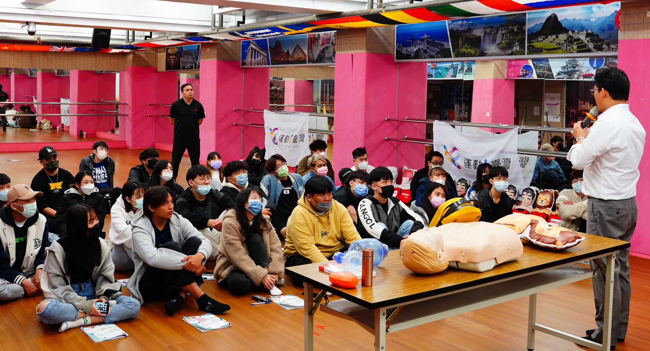 培養體育署國民體適能指導員人才　萬能科大舉辦CPR、AED研習