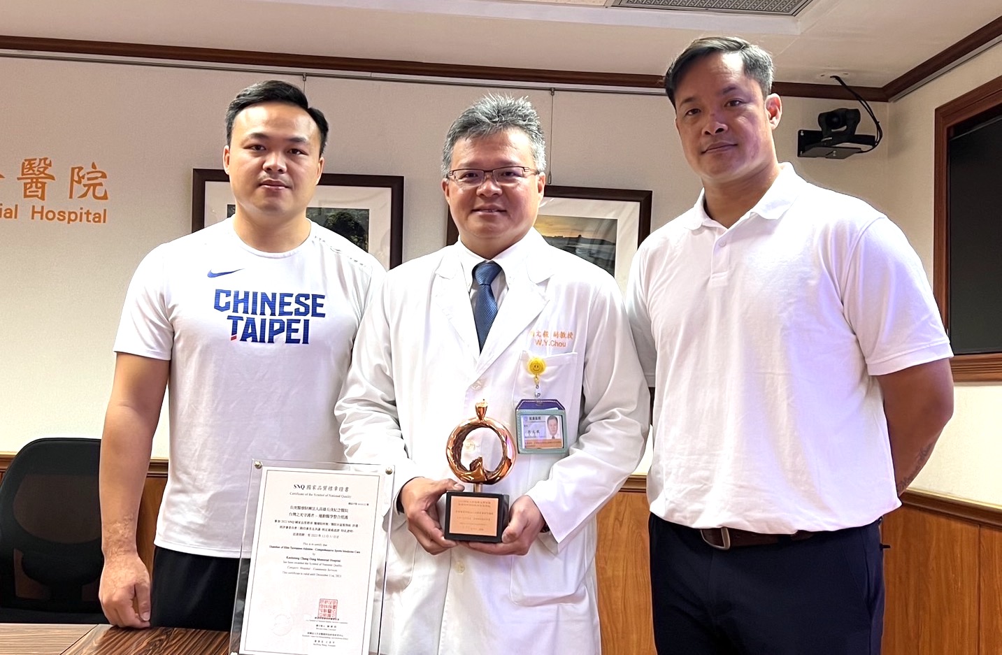 鄭兆村、林智勝傷癒回歸　高雄長庚分享治療過程
