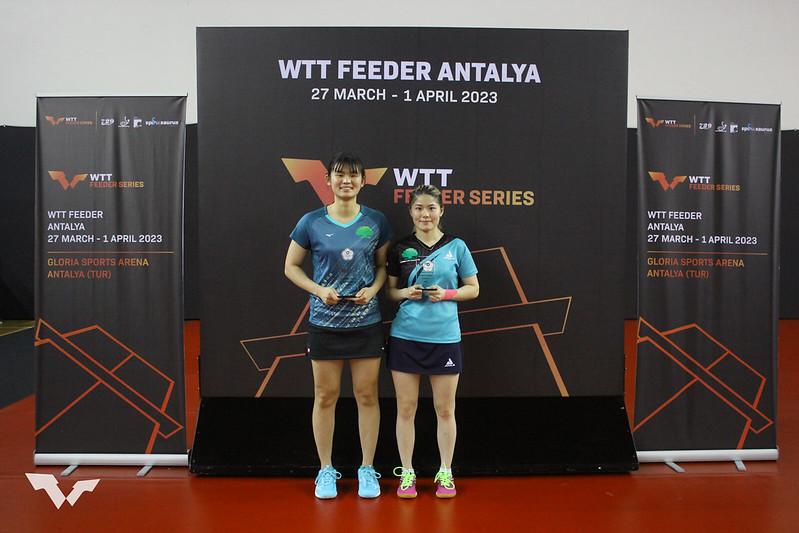 黃郁雯／李昱諄安塔利亞支線賽女雙奪亞　盼世大運再合作