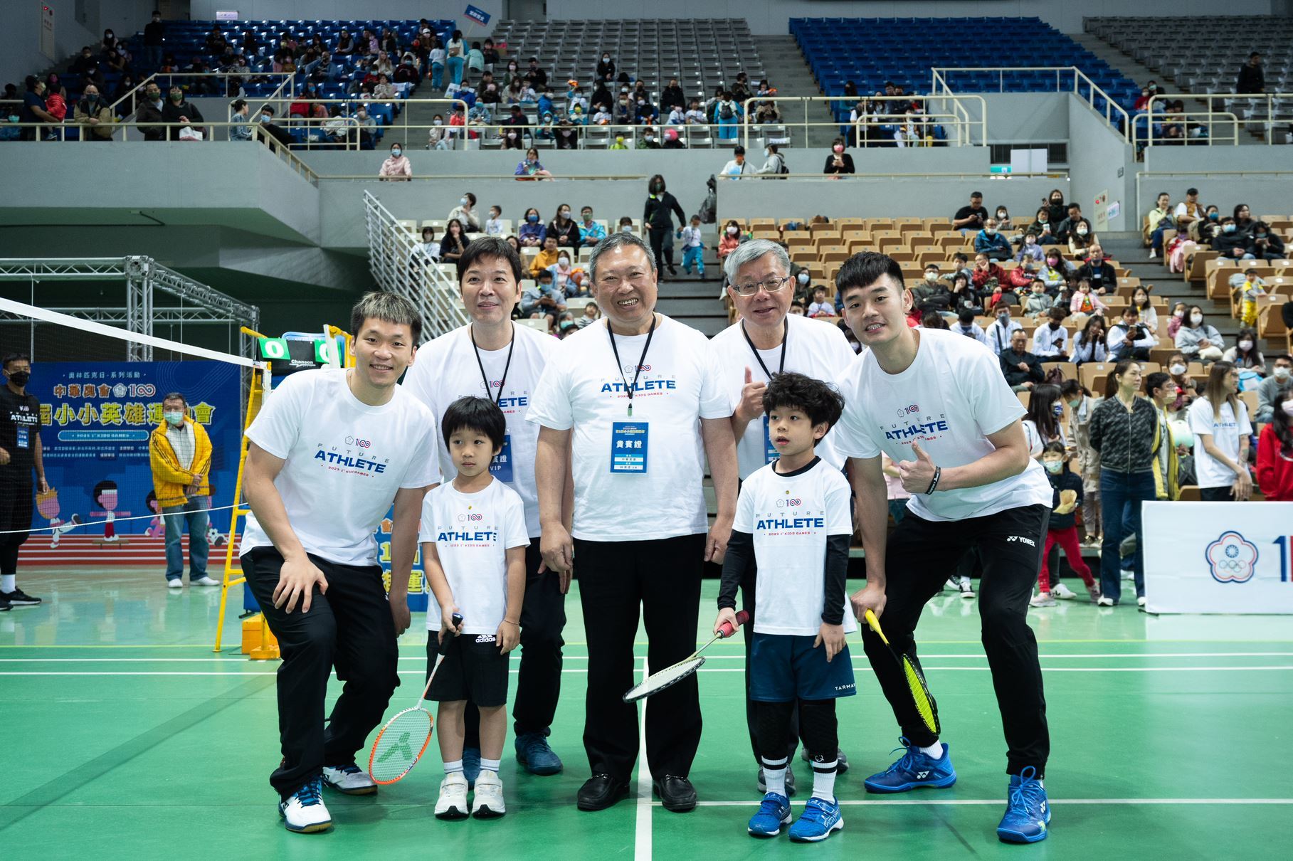 小小英雄運動會麟洋配感受純真　湯智鈞喜見母校