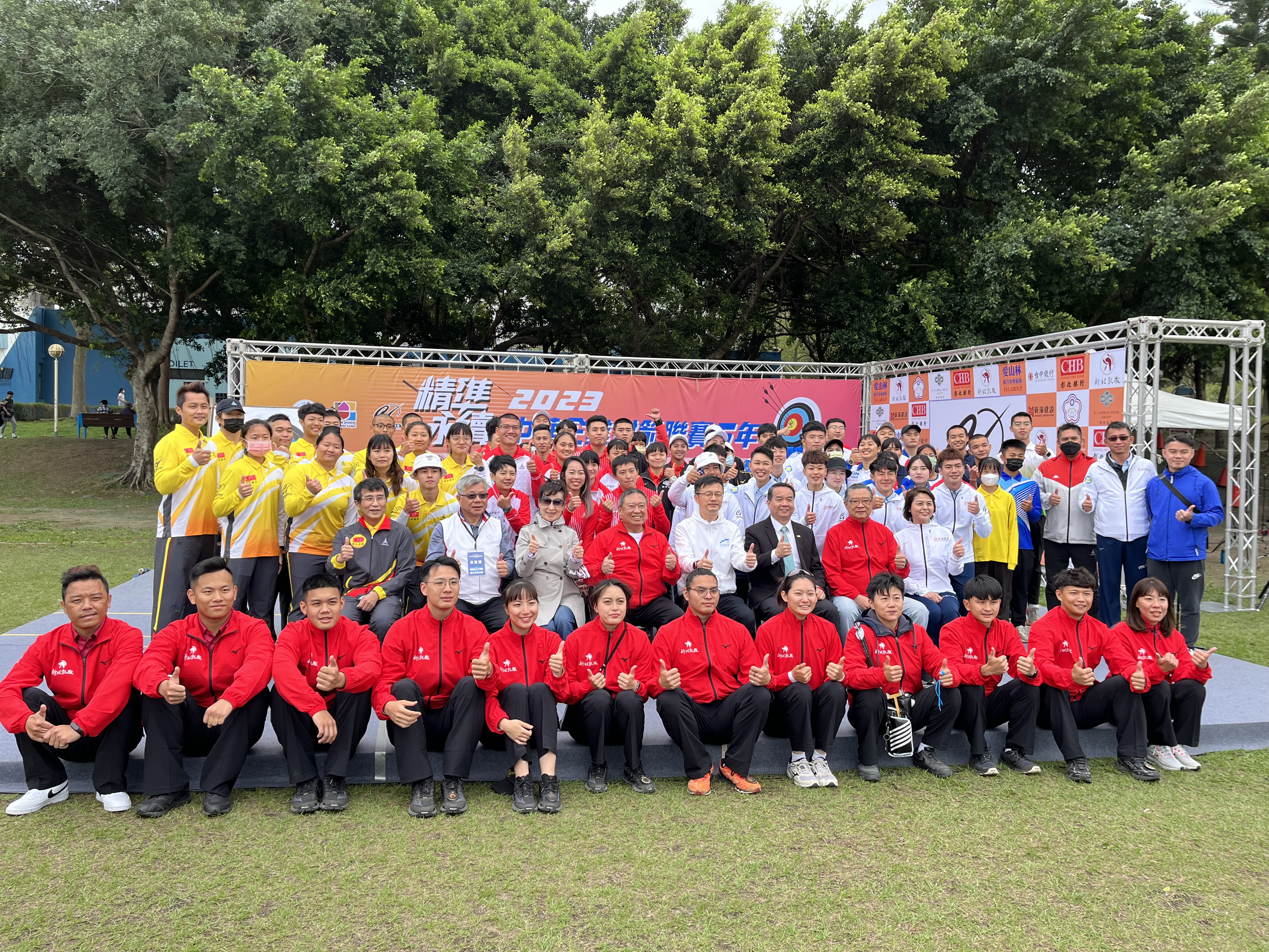 企業射箭聯賽5年開幕　衛冕軍新北凱撒主場日籲升級