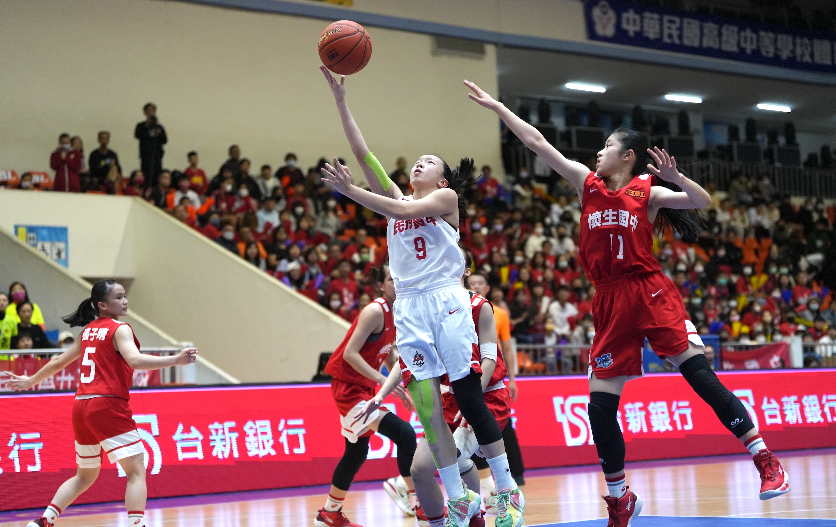 JHBL國中籃球甲級聯賽　民族擊敗懷生完成3連后