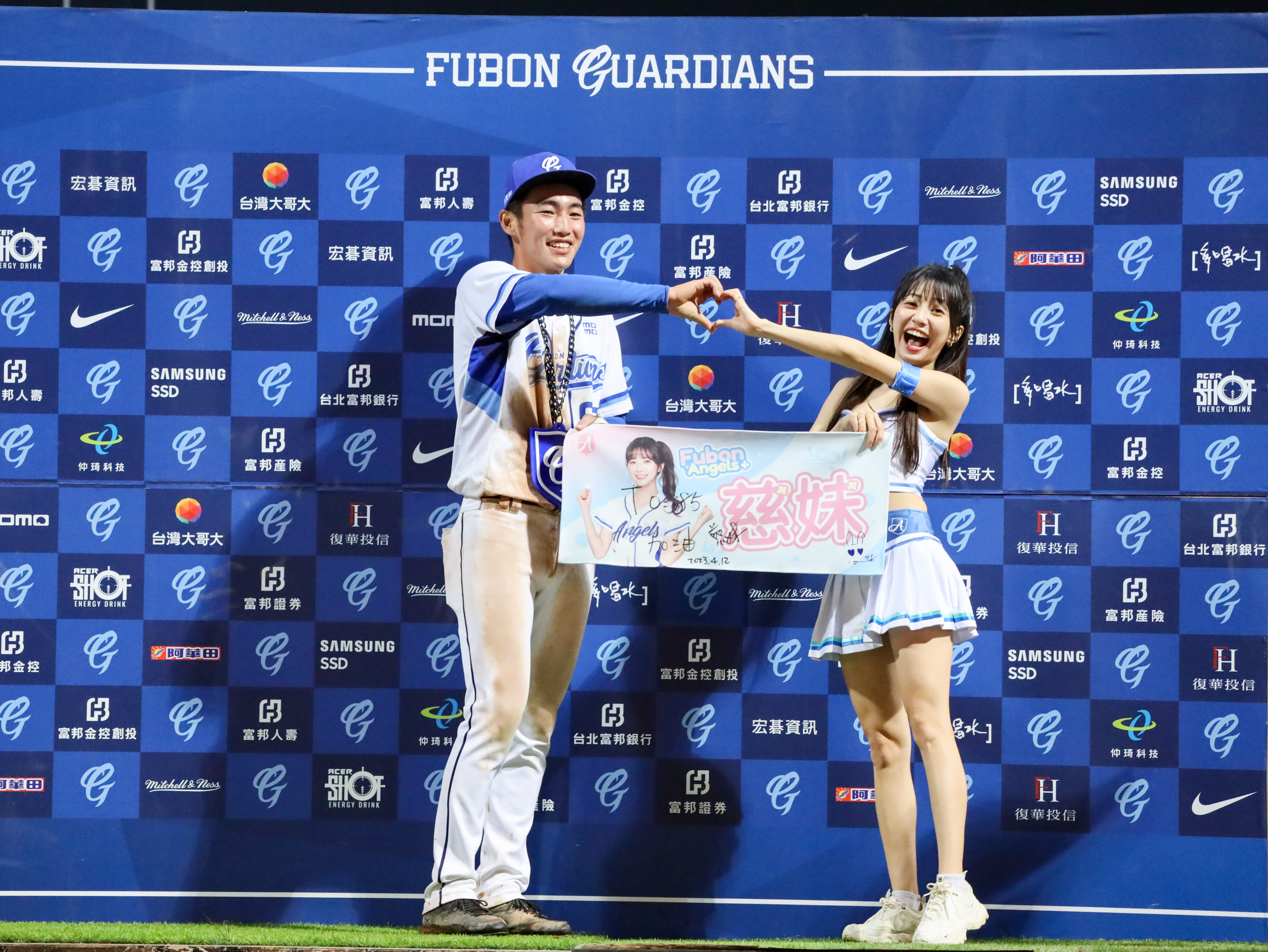 劉俊豪連續2天MVP。富邦悍將提供