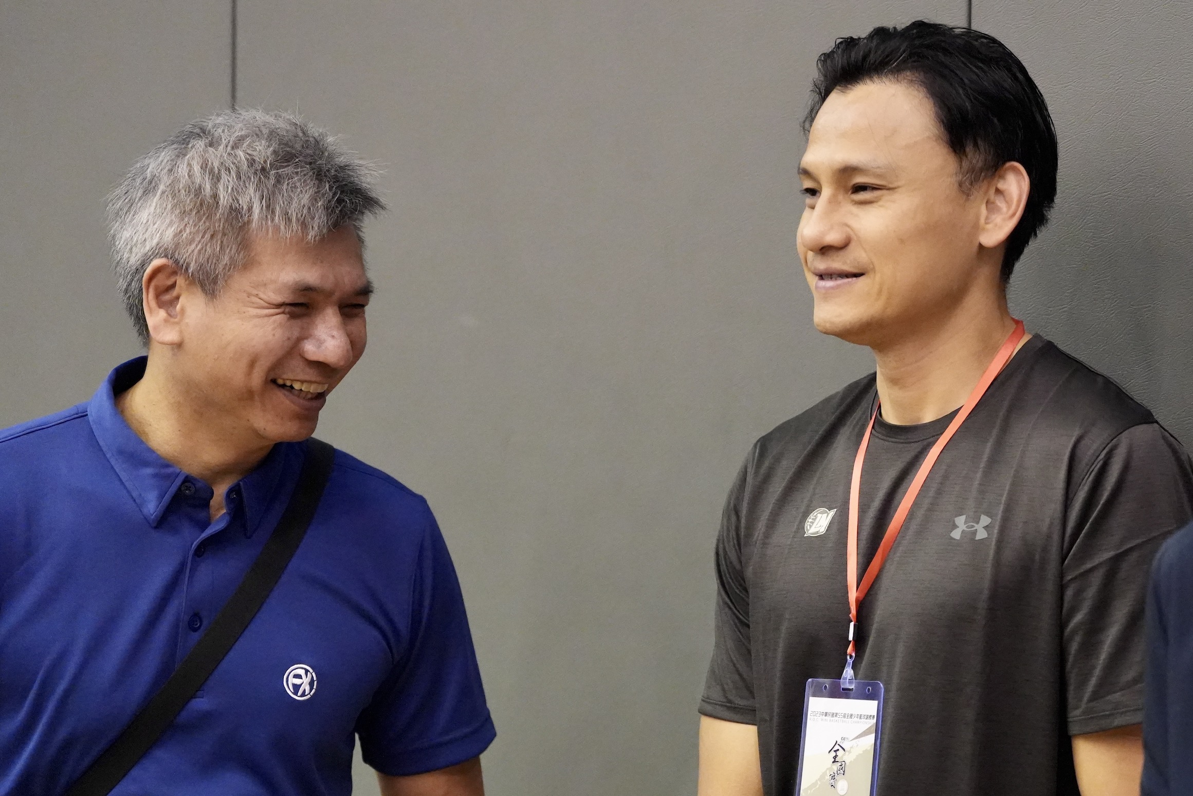 中信特攻總教練李逸驊國中才打球又被嫌矮　勉勵孩童選秀會見