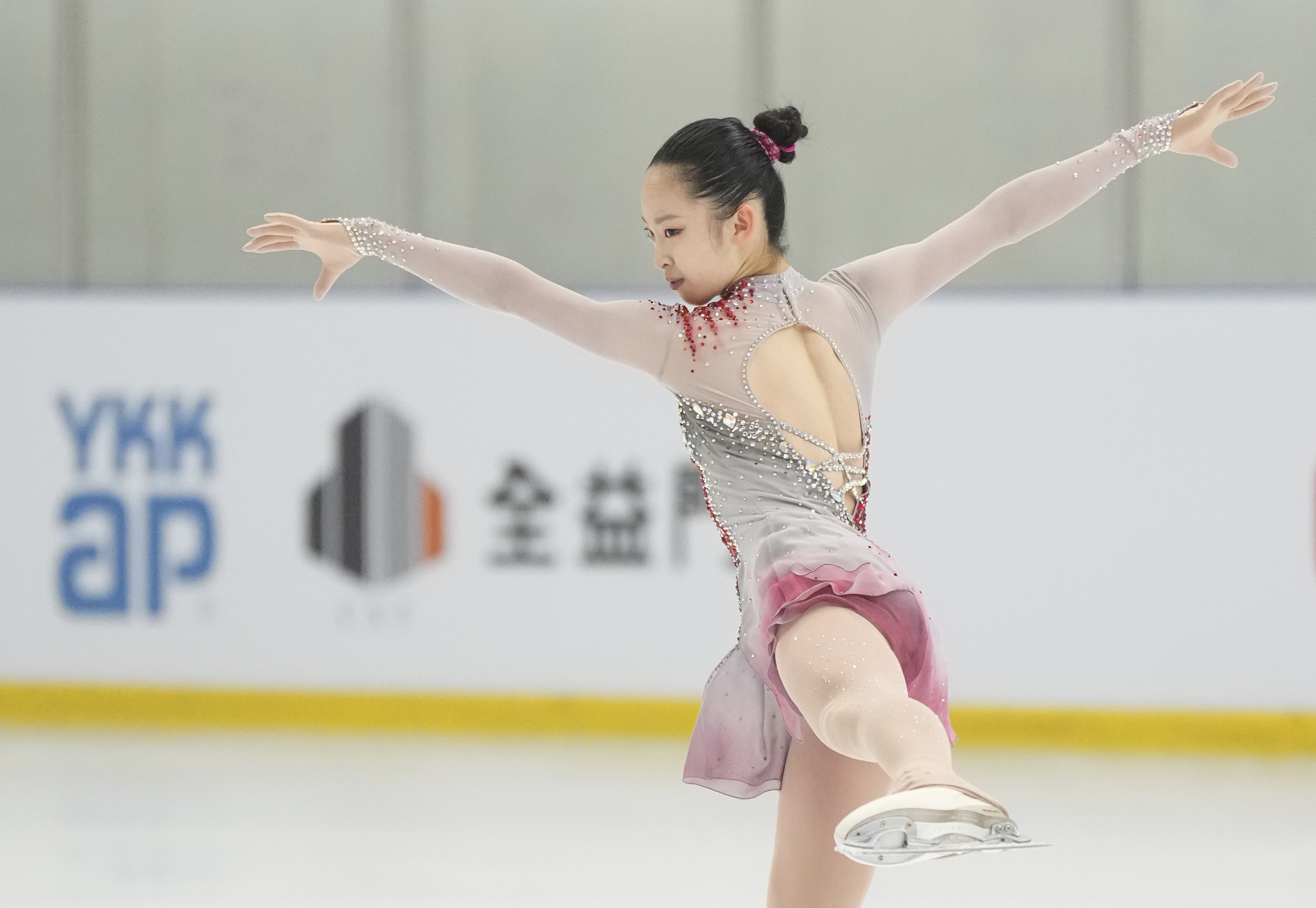 全國花式滑冰菁英賽　蔡玉鳳轉至青女組首戰摘金