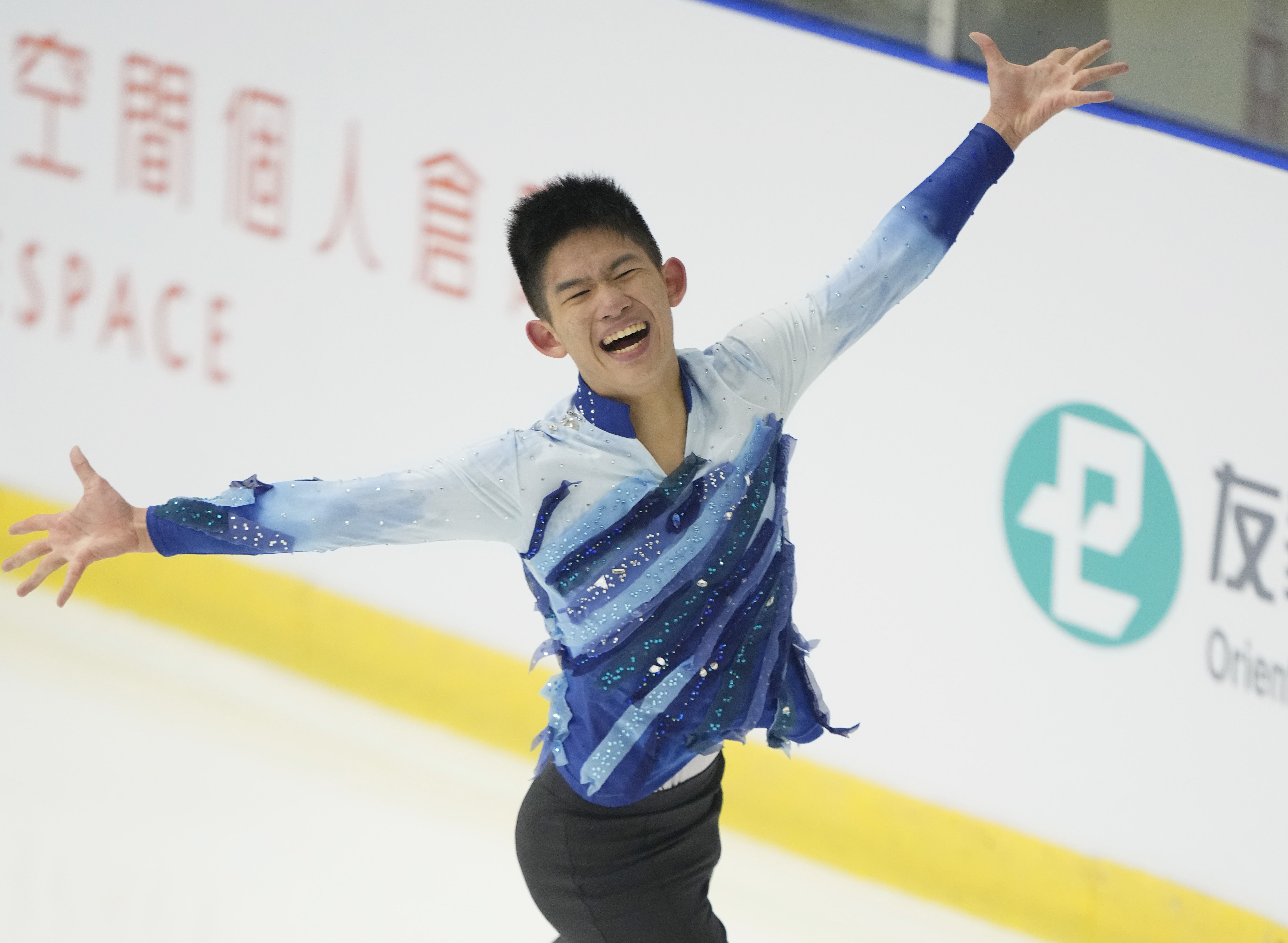 全國花式滑冰菁英賽　李宇翔首位突破200分