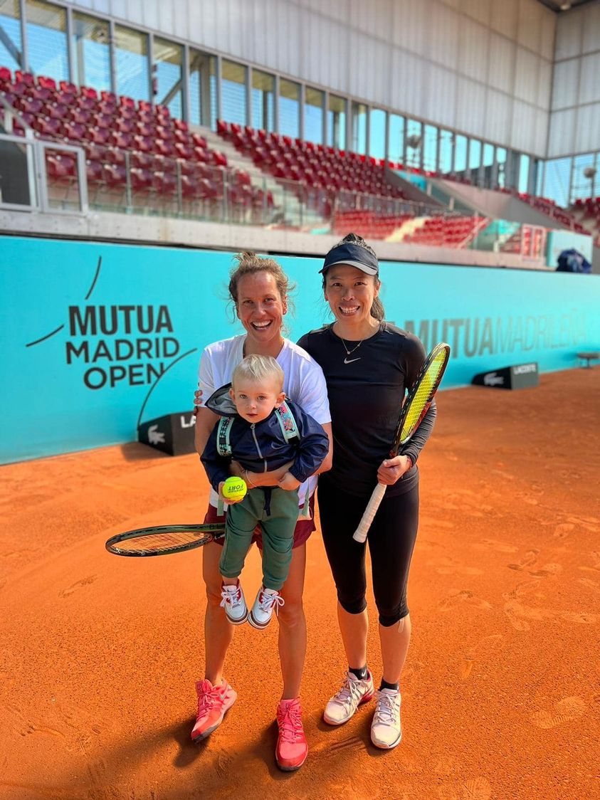 謝淑薇搭Strycova　復出首站止步馬德里女雙8強