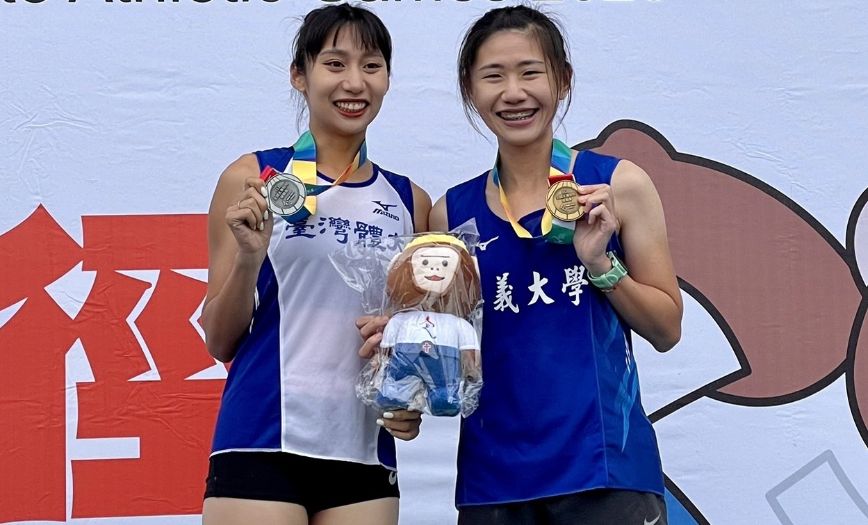 全大運公開女1萬公尺競走　黃冠綾奪金、江佳柔獲銀　雙破全國