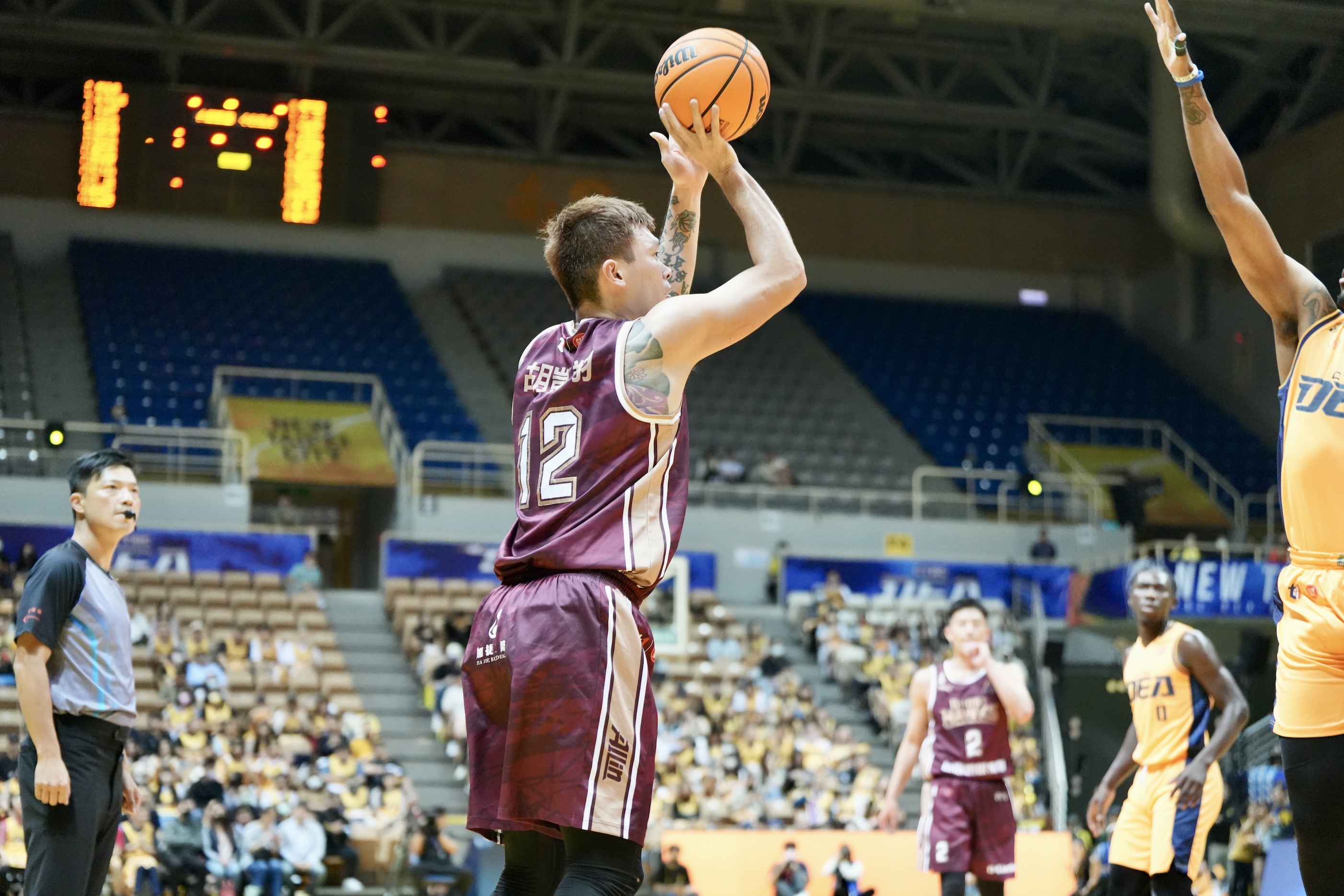 劉孟竹：命中率不理想，被打較多轉換快攻