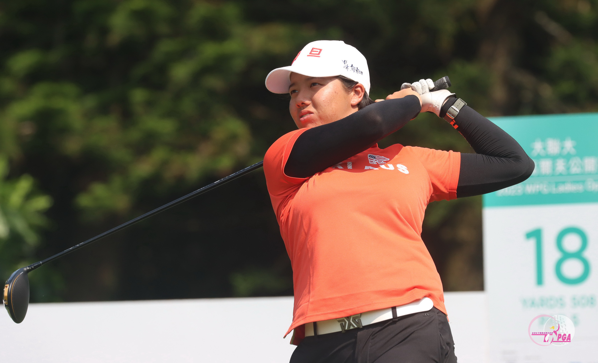 大聯大女子高球賽　張雅淳克服強風領先