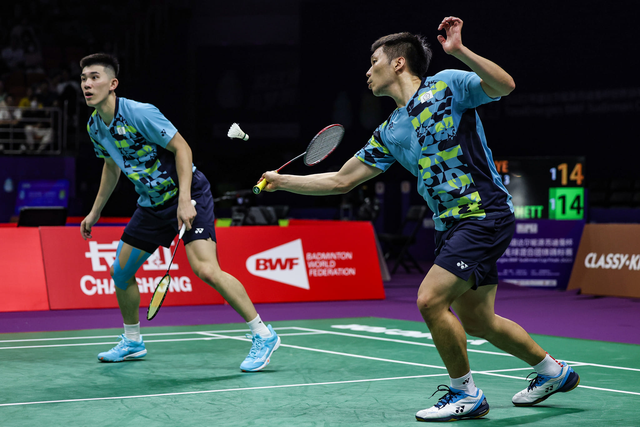 戴資穎落敗、李洋傷退　中華1-3韓國止步蘇盃8強