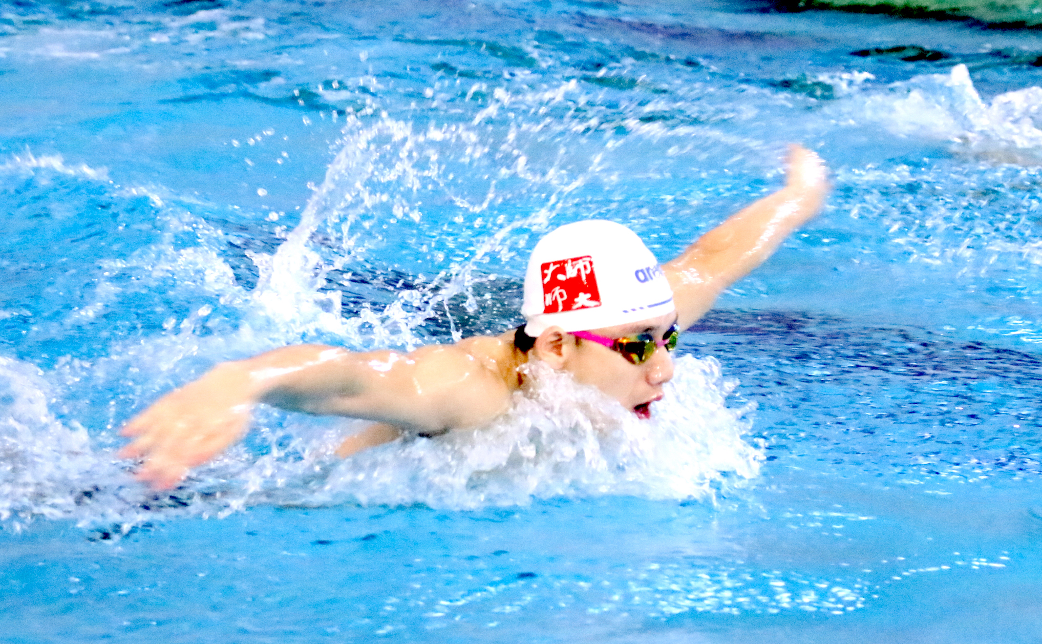 台師大水上運動會復辦　王冠閎破大會紀錄　亞運目標奪牌