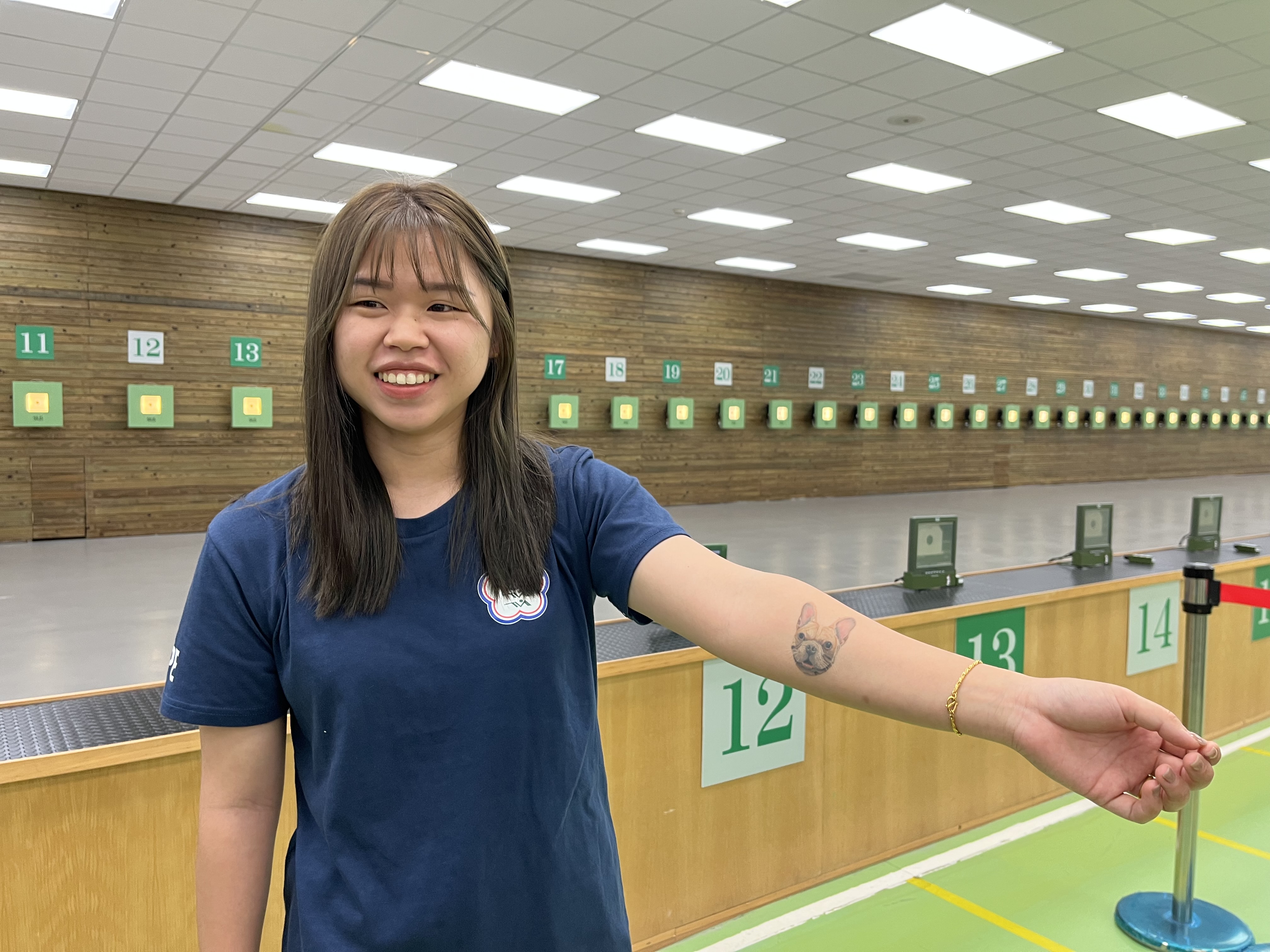 余艾玟婚後不再自我封閉　愛犬紋身伴拚戰