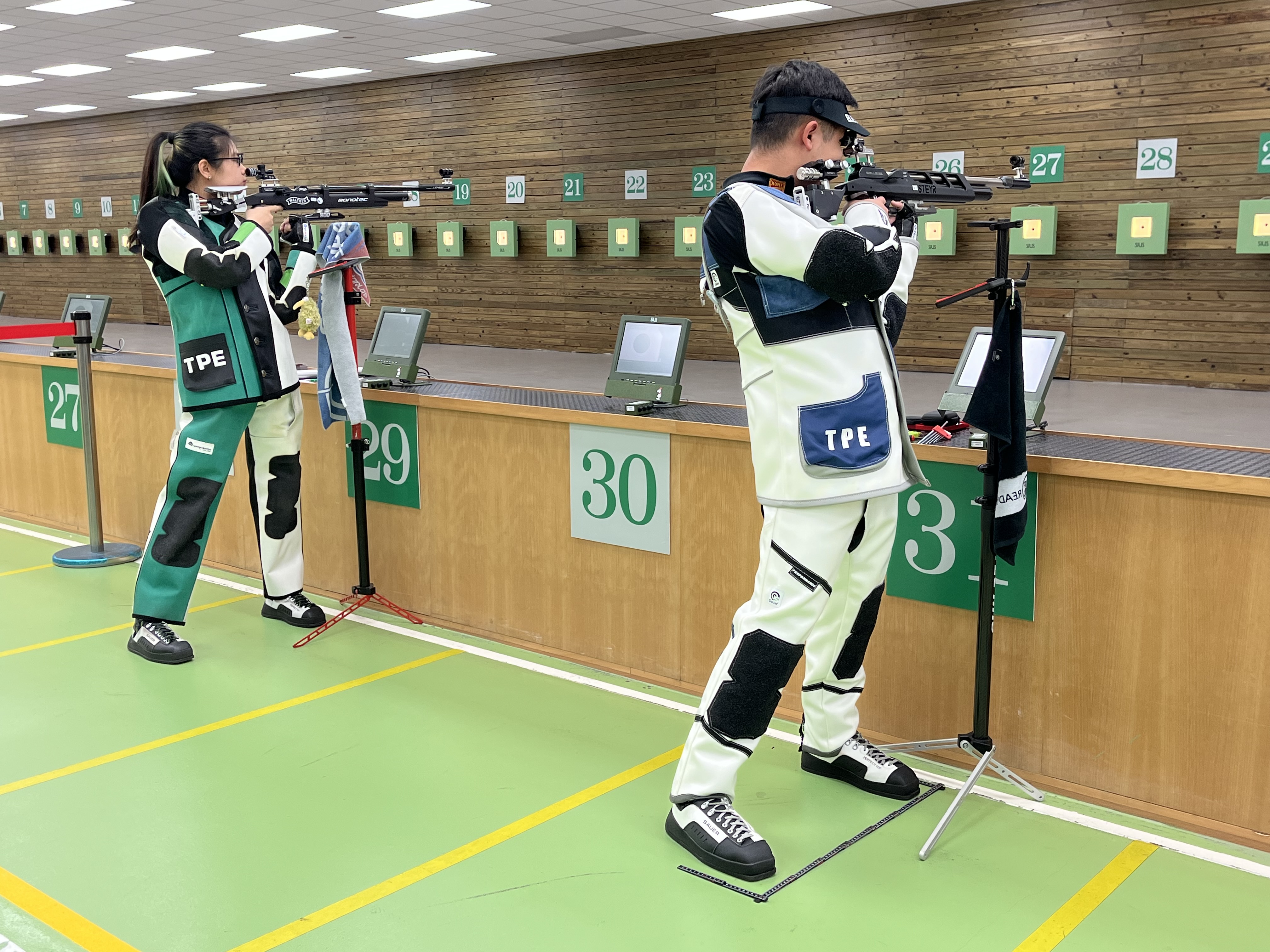 射擊下半年大賽接力　亞運金牌搭檔林穎欣／呂紹全期待