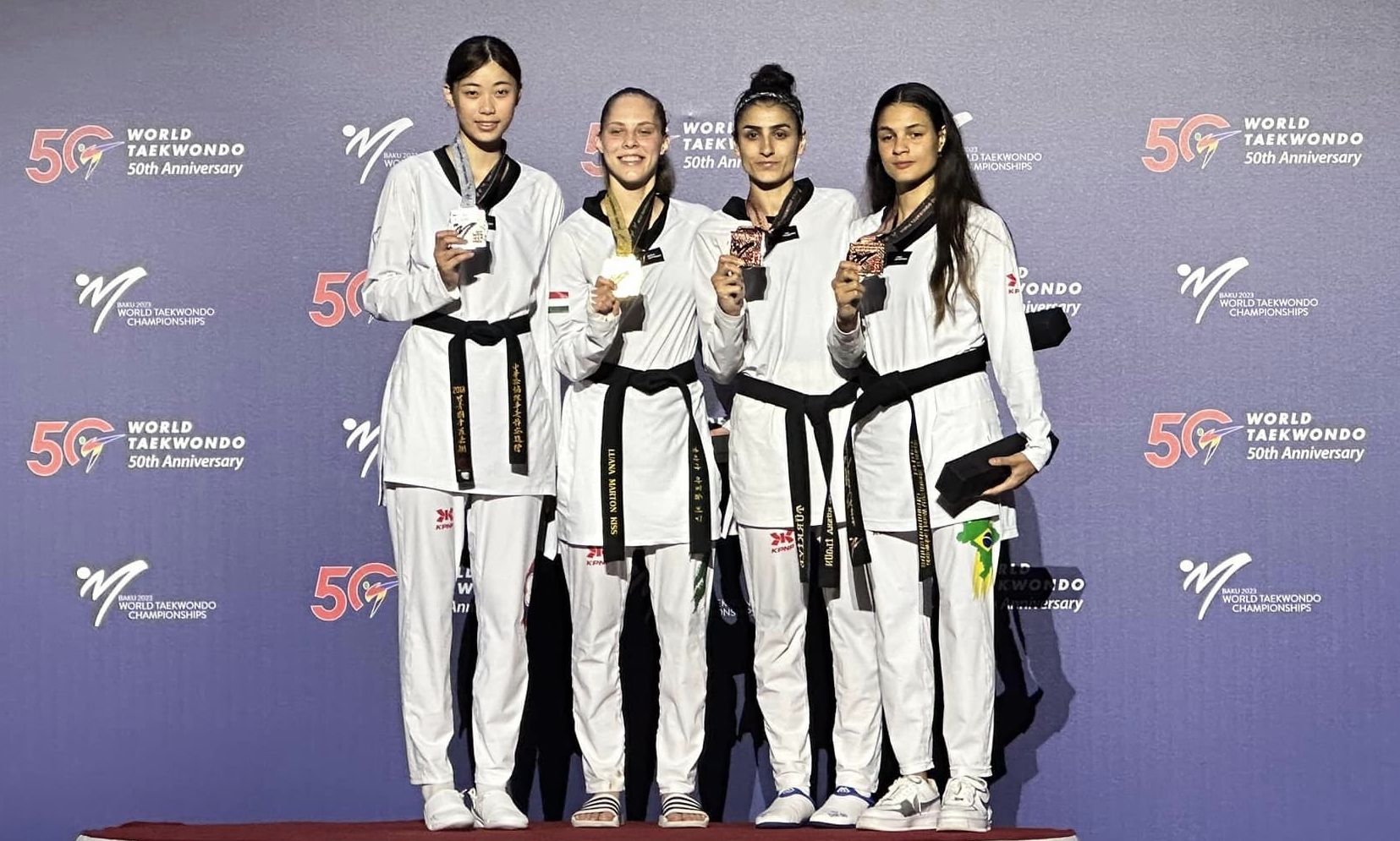 巴庫跆拳道世錦賽　羅嘉翎勇奪銀牌