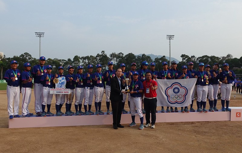 亞洲盃女棒連3亞　中華隊9月進軍世界盃