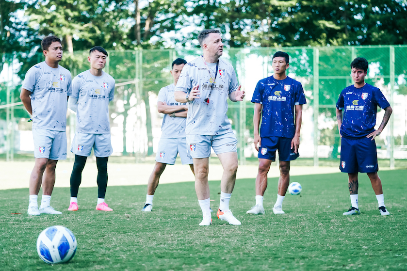 中華男足備戰國際邀請賽　高雄楠梓集訓