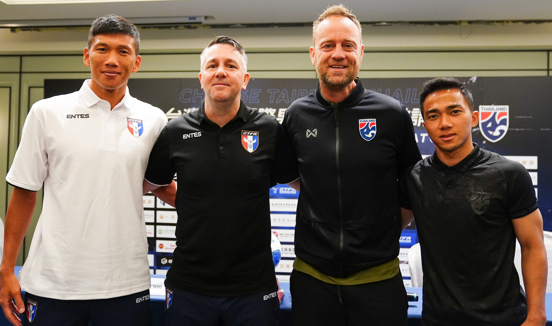 國腳對決　台灣、泰國今晚高雄國家體育場開踢