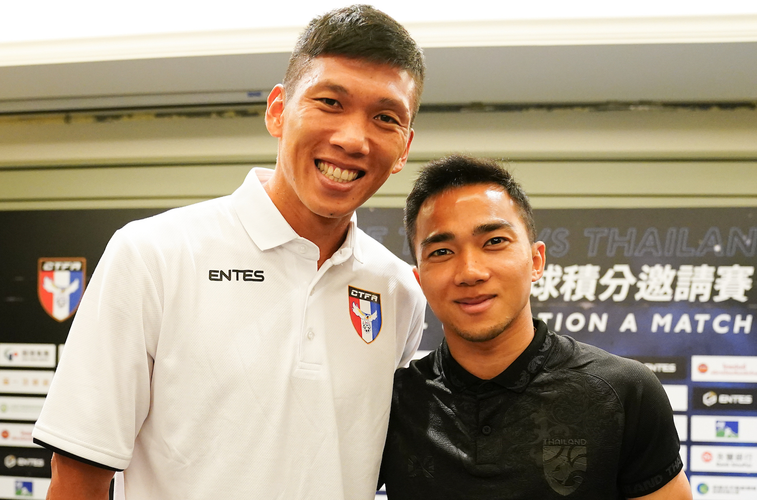 台、泰男足國家隊交鋒　先發名單出爐