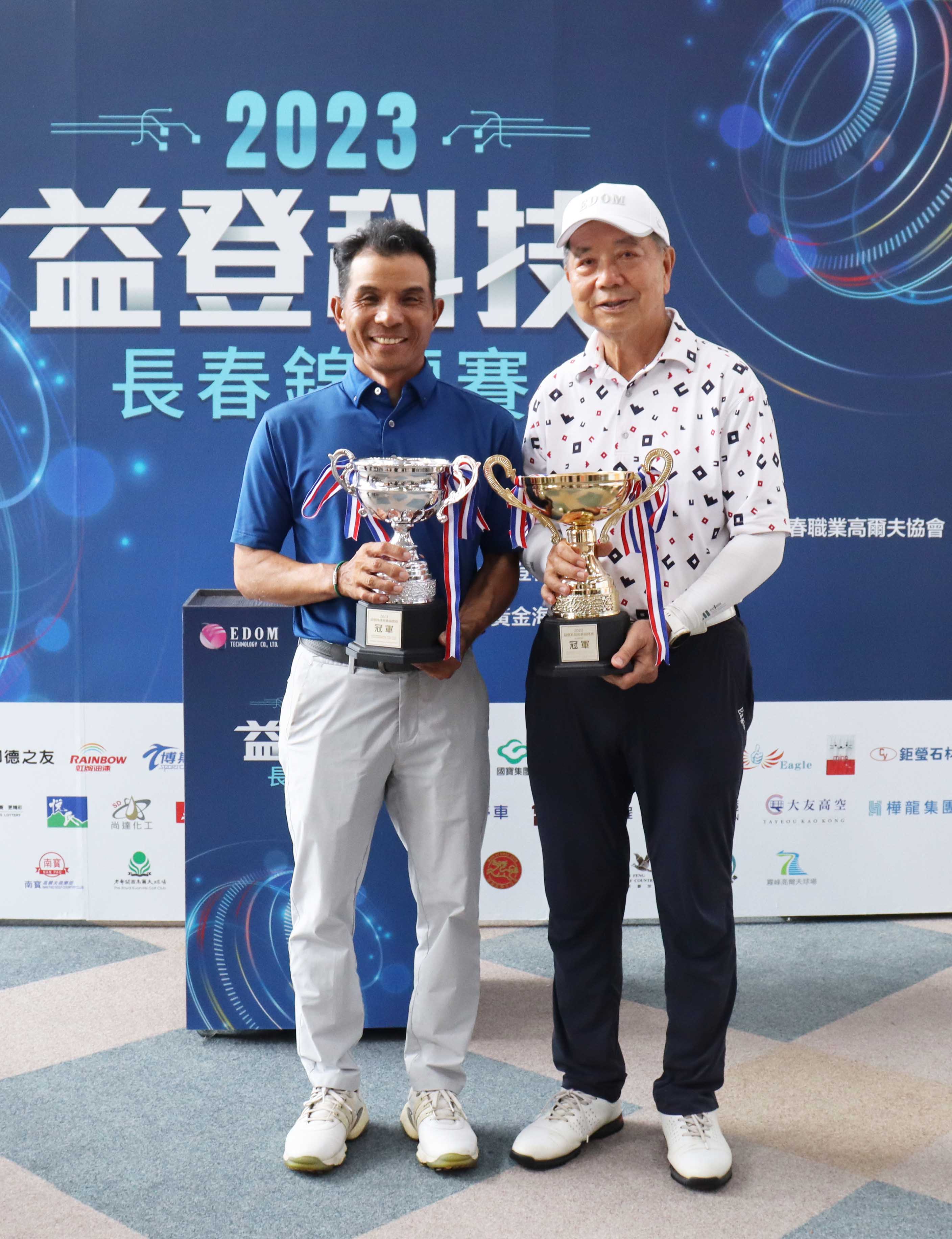 翁永田2度稱霸　王榮華職業生涯18年首勝