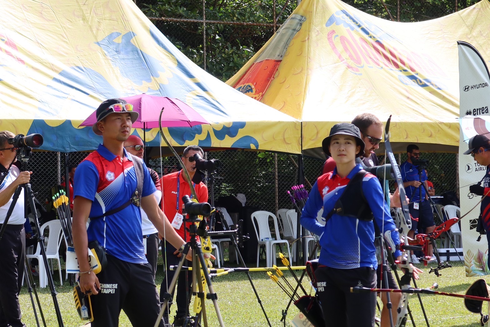 射箭世界盃麥德林站　彭家楙／魏均珩混雙晉銅牌戰