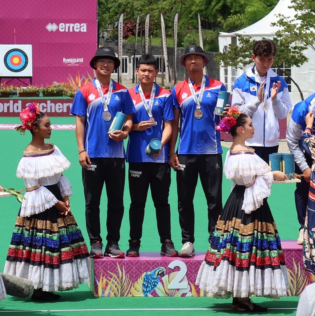 射箭世界盃麥德林站　中華隊1銀2銅