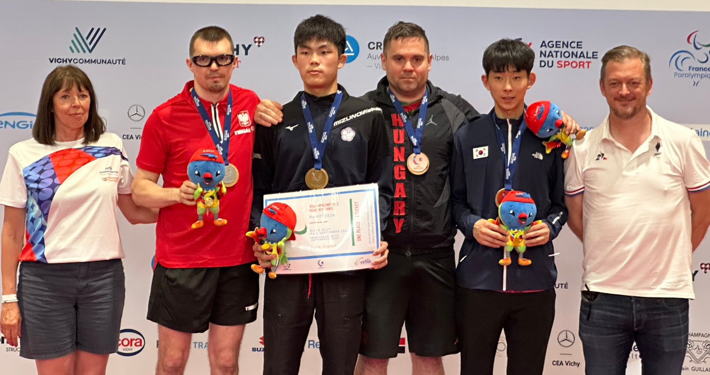 Virtus 2023世界運動會　陳柏諺取得巴黎帕運參賽資格