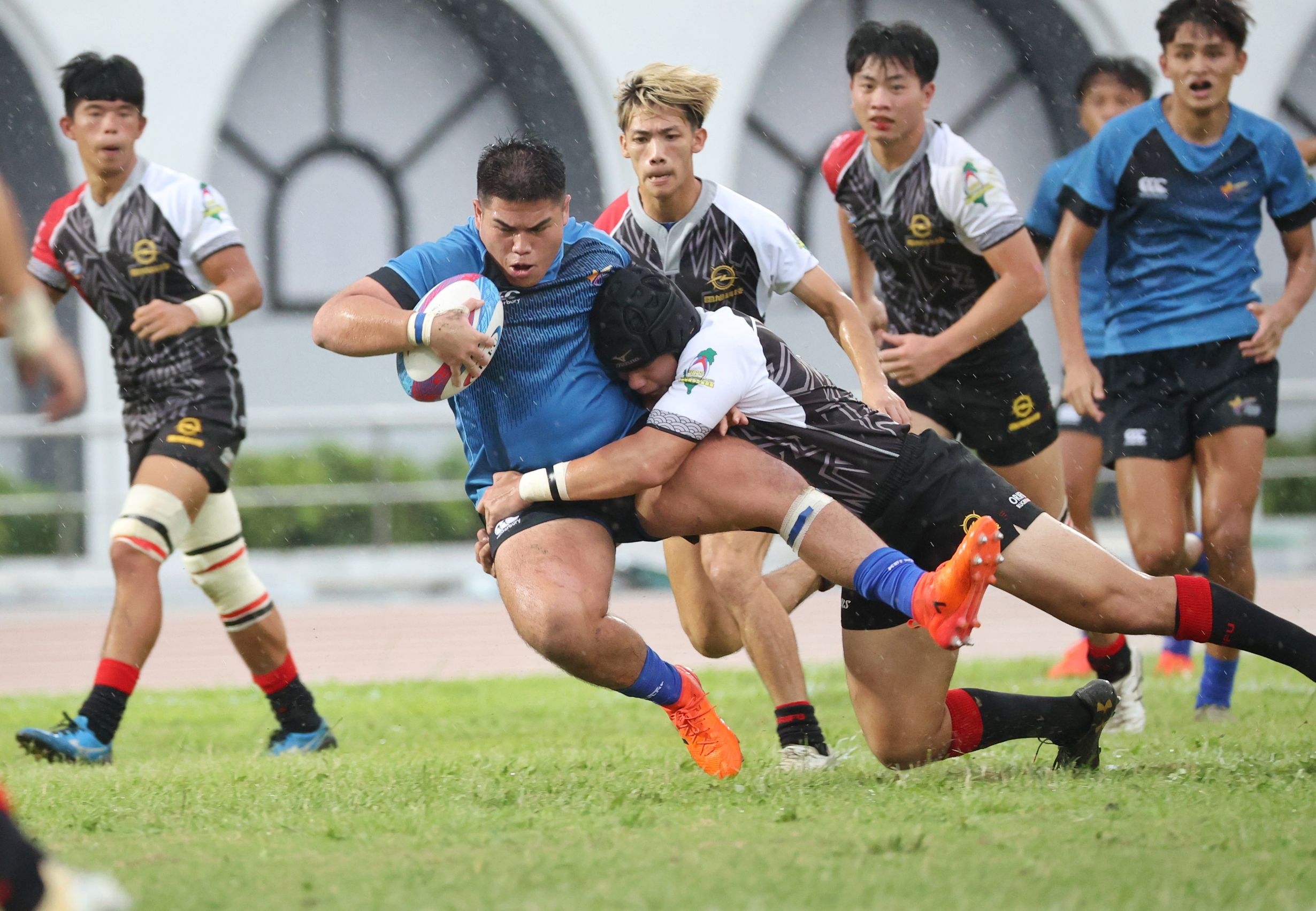 企業橄欖球聯賽開打　不畏天候干擾　台北元坤跨季9連勝