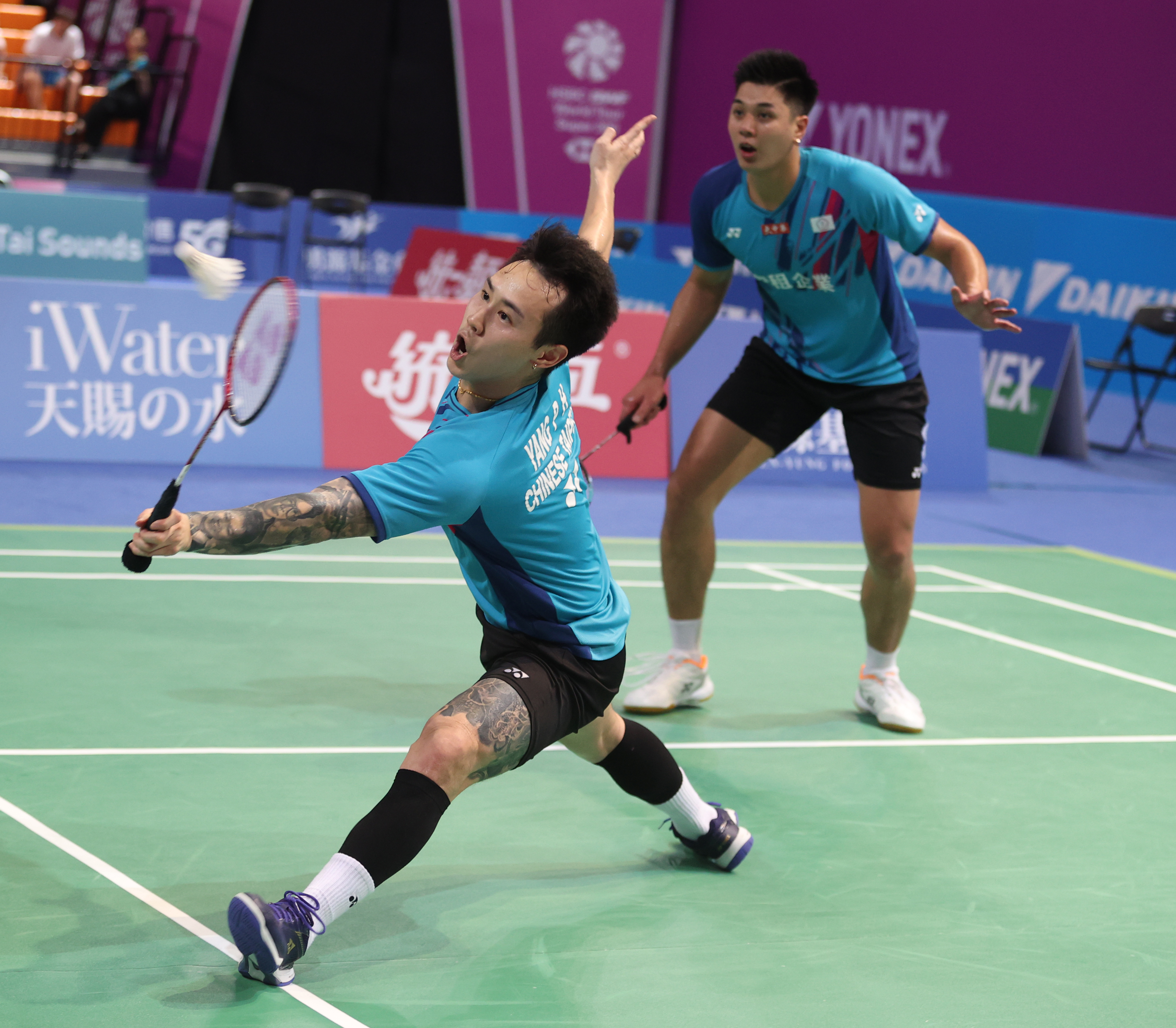 止痛藥+按摩　盧敬堯/楊博涵奪亞軍已盡力