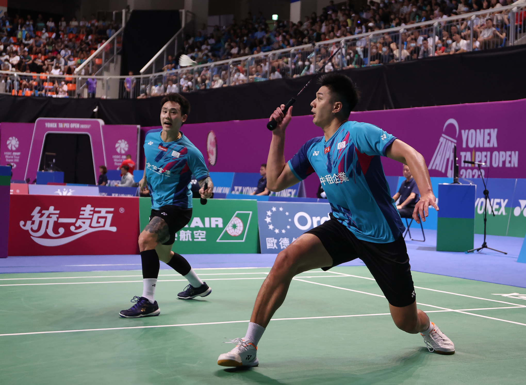 羽球》印尼公開賽男雙盧敬堯/楊博涵、李哲輝/楊博軒　先後吞敗